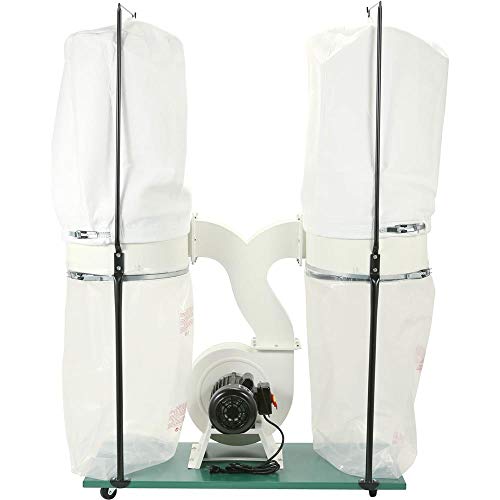 Grizzly Industrial G1030Z2P - 3 HP Dust Collector with Aluminum Impeller Grizzly Industrial