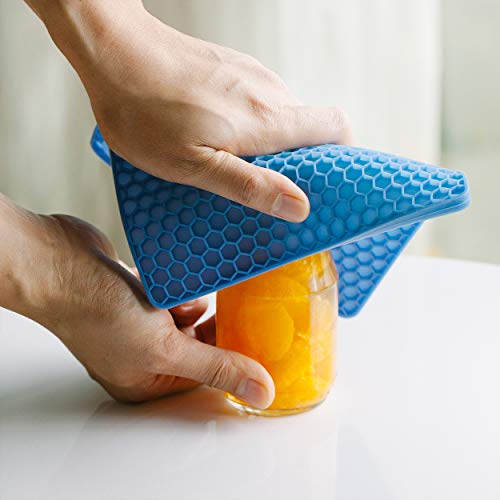 BTaT- Trivets for Hot Pots and Pans, 2 Pack, Trivets, Silicone Trivet, Hot Plate Holder, Trivets for Hot Dishes, Hot Pot Holder, Silicone Trivet Mat, Brew To A Tea