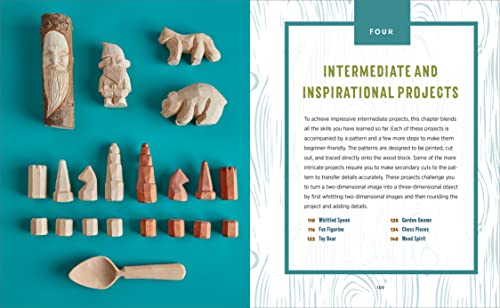Whittling for Beginners: Step-by-Step Projects to Carve from Wood WoodArtSupply