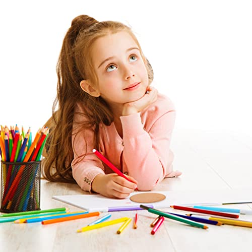 TEHAUX 50pcs Oval Wood Chips Unfinished Wood Chip Wood Slices for Centerpieces Oval Wood Slices Rustic Wooden Cutout Wood Craft Material Blank Wood TEHAUX