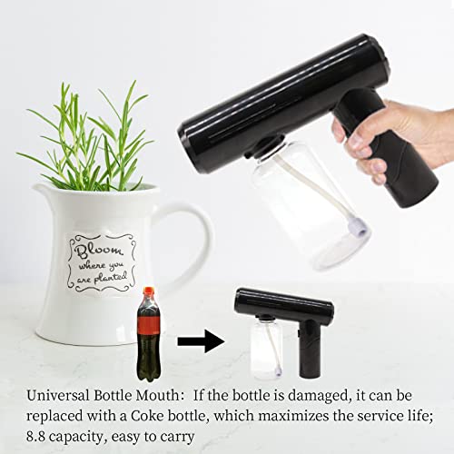 3T GROUP Mini Disinfectant Spray Gun Nano Sprayer Sanitizer Gun Alcohol Nano Spray Gun Electric Atomizer Spray Bottle Gun Mist Sprayer Gun Fogger 3T GROUP