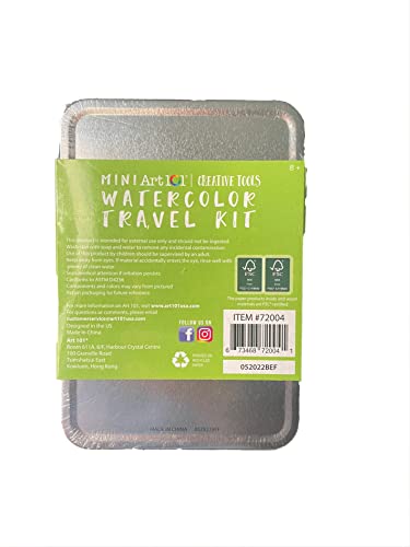 Mini Art Watercolor Traveling Kit WoodArtSupply