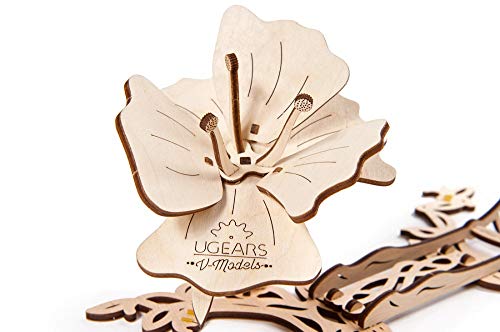 Mechanical UGEARS Wooden 3D Puzzle Model Butterfly Construction Set ugears