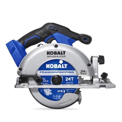 Kobalt 24-Volt Max 6-1/2-in Cordless Circular Saw Brake Kobalt