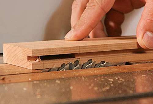 The Mibro Group 416381 Carbide Stacking Dado Blade Set - 14 Pieces, Silver, 8" Mibro