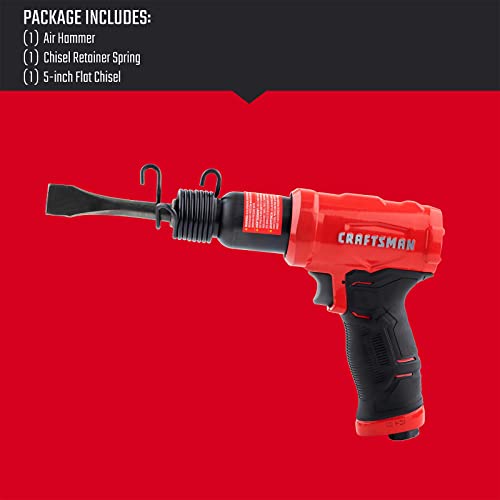 Craftsman CMXPTSG1010NB Air Hammer, Red and Black Craftsman