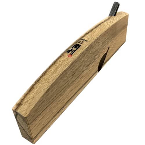 KAKURI Router Plane Handheld 15mm 19/32", Japanese Hand Plane KANNA Woodworking Groove Making Tool, Razor Japanese Steel Blade & Oak, Made in JAPAN KAKURI