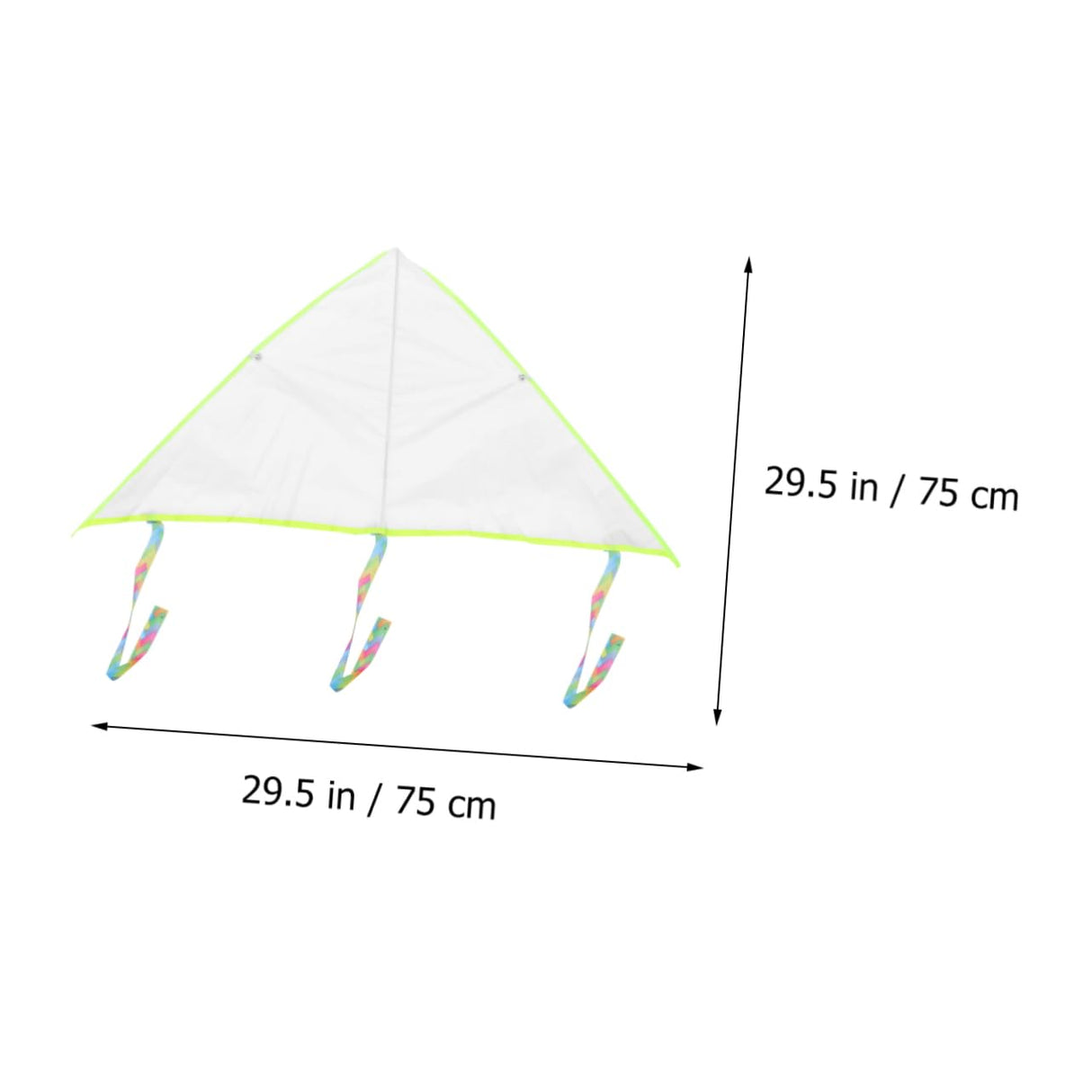 VILLCASE 5pcs DIY Blank Kite Flying Kite DIY Graffiti Kite Craft Kite Kids DIY Kites Kite Making Kit Kites Making Painting Triangle Kite Kits VILLCASE