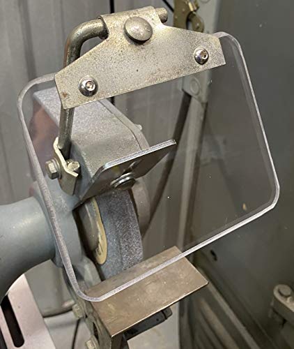 Baldor Bench Grinder Replacement Eye SHIELD ONLY (4 x 5") EACH (Assembly NOT Included) QTY. 1 EACH ATS Machine Safety Solutions