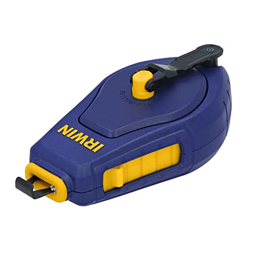 IRWIN Tools STRAIT-LINE COMPACT Chalk Reel, 100 ft. (IWHT48440) IRWIN