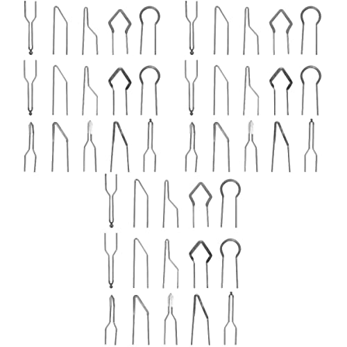 EXCEART Pyrography Tips Replacement Carving Heating Wire Tips 45 Pcs for Wood Burning Machine EXCEART