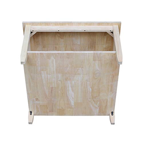 International Concepts Coffee Table, Unfinished IC International Concepts