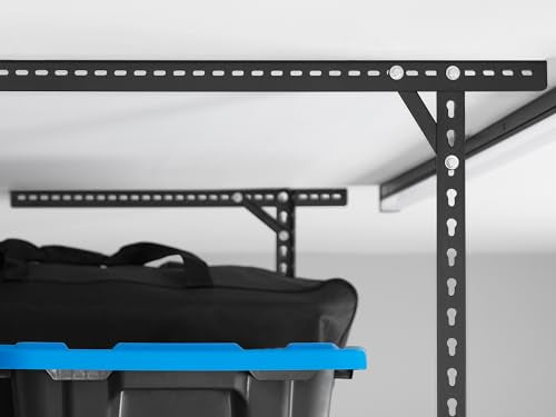 NewAge Products 4 ft. x 8 ft. VersaRac Pro Adjustable Overhead Garage Storage Rack, Heavy Duty Steel Garage Storage Organization, Ceiling Storage NewAge Products Inc.