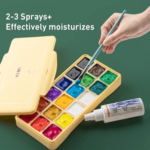 HIMI Gouache 100ml (3.38-oz) Bottle Wetting Spray, Suitable for gouache pigments, Art Supplies for Professionals, Nice Gift Art hobbyist HIMI