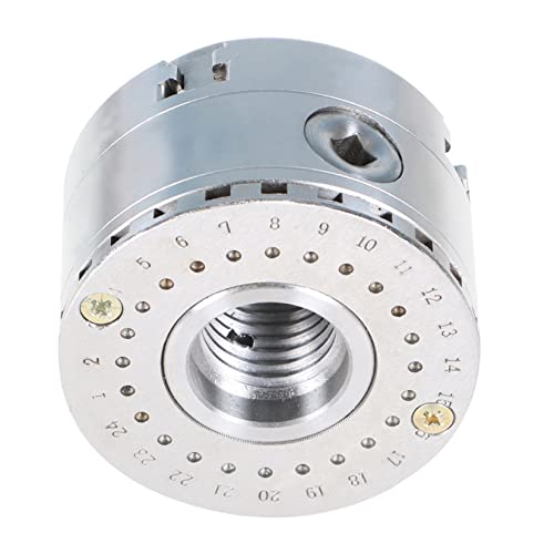 Findmall 2-3/4 Inch 4 Jaw Self-Centering Keyed Lathe Chuck Set Wood Lathe Chuck with 1-Inch x 8TPI Thread findmall