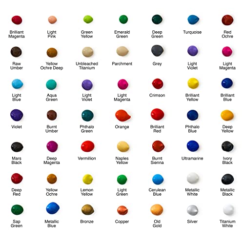 Artist's Loft Acrylic Paint Tube Set, 48 Count Artist's Loft