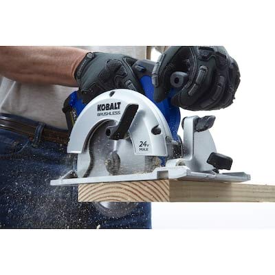 Kobalt 24-Volt Max 6-1/2-in Cordless Circular Saw Brake Kobalt