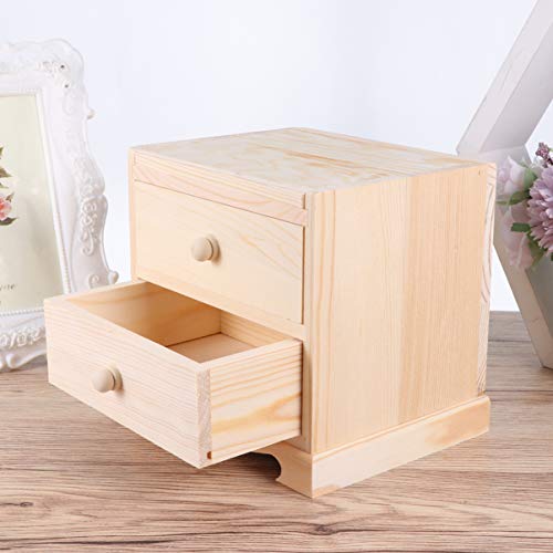 EXCEART 3- Tier Wooden Jewelry Storage Box is a practical and beautiful decoration for your home. EXCEART