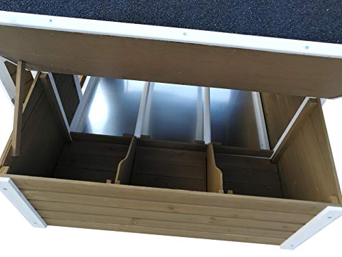 ChickenCoopOutlet Wood Chicken Coop Backyard Hen House 4-8 Chickens with 6 Nesting Box New ChickenCoopOutlet