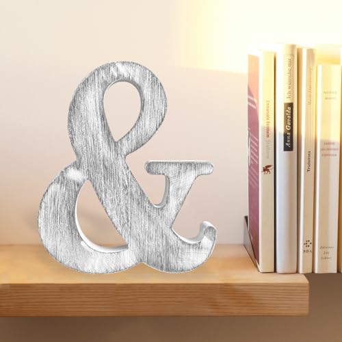 WOODOUNAI 8 Inch Wood Letters Unfinished Rustic Wood Letters for Wall Decor Decorative Standing Letters Slices Sign Board Decoration for Craft Home woodounai