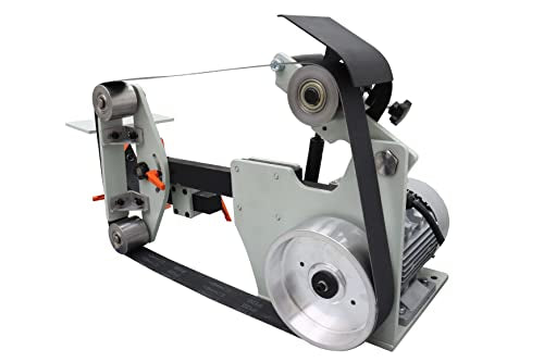 HayWHNKN 2X72"Belt Sander with 3 Grinding Wheel Bench Metal Belt Sander Multi-Angel Knife Shapener Polishing Machine Variable Speed Belt Grinder HayWHNKN