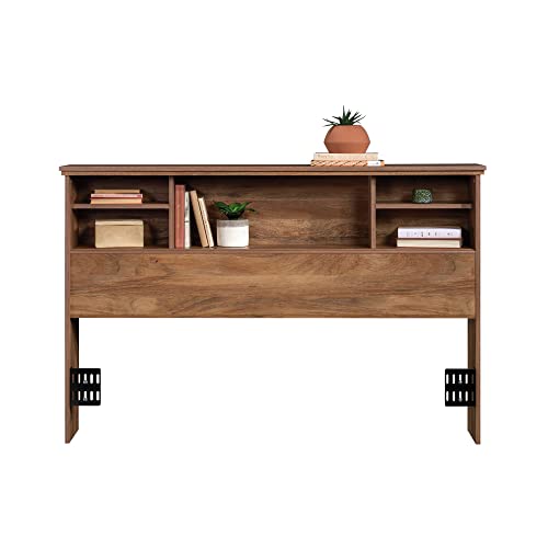 Sauder River Ranch Full-Queen Headboard in Sindoori Mango Finish with Adjustable Shelves Sauder