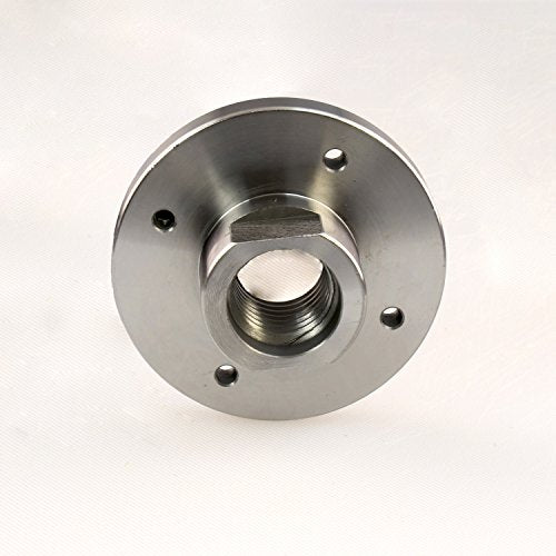 Hurricane Turning Tools, 3" Steel Lathe Faceplate, 1" x 8TPI Hurricane Turning Tools