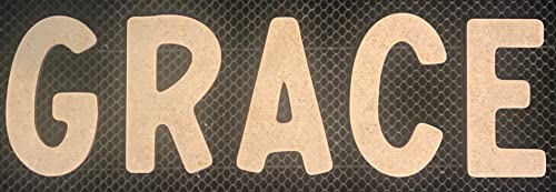 8 Inch Unfinished Wood Letter Y Craft Shape, Blank Wooden MDF Alphabet A-Z Letters, Paintable Rawles Font Kids Wall Decor NEXTCraft