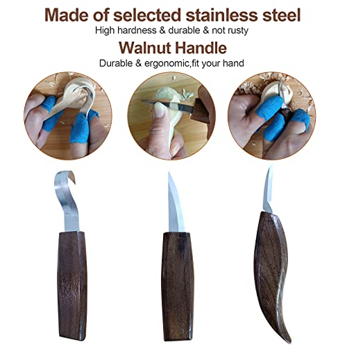 Upgrade 38 PCS Wood Carving Kit,Wood Carving Tool, Wood Carving Knife Set & Electric Polishing Machine,Including Tool Box,for Beginner and Carpenter RXSDUS