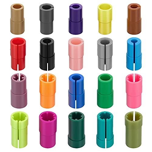 SPPQ 20 Packs Pen Adapter Holder Set Compatible with Cricut (Explore Air/Air 2/Air 3 and Maker/Maker 3), SPPQ