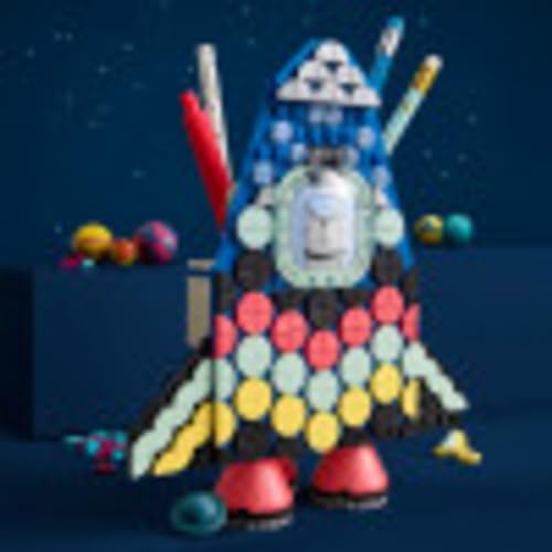 LEGO DOTS Pencil Holder 41936 DIY Craft Decoration Kit; Makes a Great Creative Gift for Kids; New 2021 (321 Pieces) LEGO