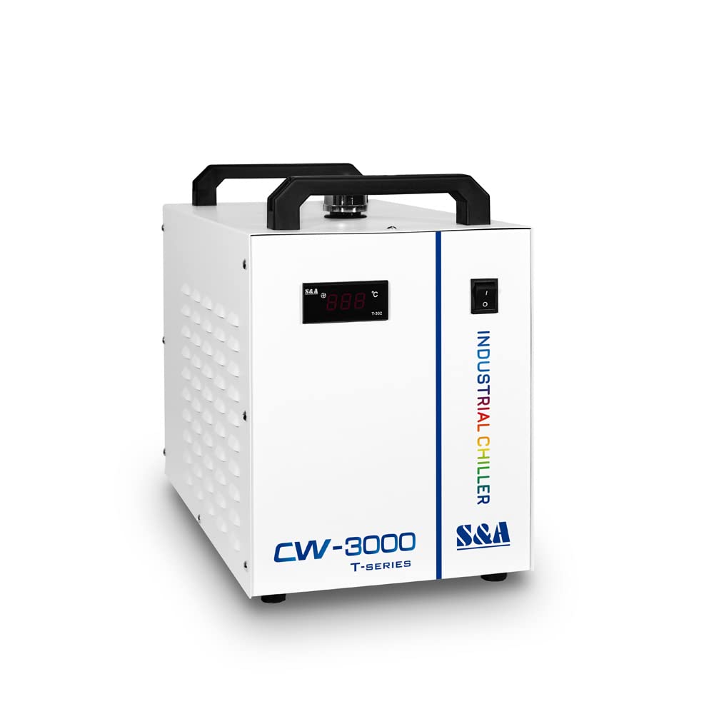 CW-3000DG Thermolysis Type Industrial Water Chiller for 60 / 80W Laser Engraving Machine, AC 1P 110V, 60Hz Ving