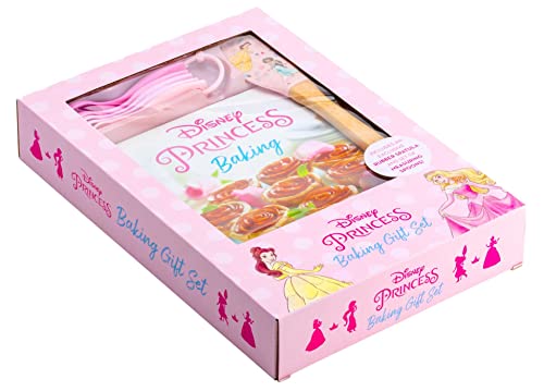 Disney Princess Baking Gift Set Edition: 60+ Royal Treats Inspired by Your Favorite Princesses, Including Cinderella, Moana & More WoodArtSupply