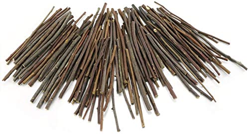 William Craft 120Pcs 10cm 0.1-0.2 Inch in Diameter Wood Log Sticks for DIY Crafts Photo Props Craft Sticks,Wood Crafts,Sticks inch,Wood Sticks,Wood William Craft