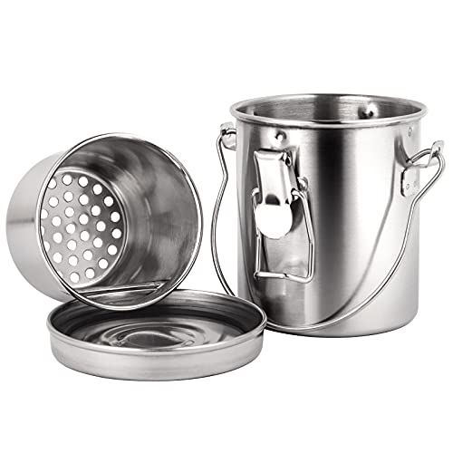 MyLifeUNIT Paint Brush Cleaner, Stainless Steel Brush Holder for Painting, 6.6 oz MyLifeUNIT