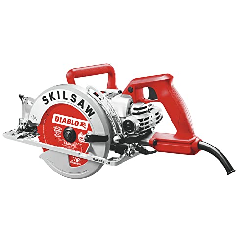 SKIL 7-1/4 In. Magnesium Worm Drive Skilsaw Circular Saw-SPT77WM-22 Skil