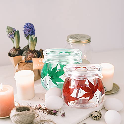 Silicone Jar Mold with Lid, Pudding Jar Resin Mold, Jewelry Box Candle Holder Mould, Round Bottle Cup Epoxy Casting Resin Mold for Storage Display Wehous