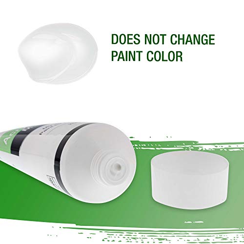 U.S. Art Supply Acrylic Retarder Acrylic Medium, 200ml Tube (6.7 Ounces) - Mixed with Color gives you longer Working Times U.S. Art Supply