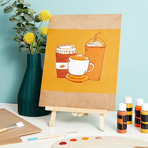 Bright Creations 1/4 In MDF Wood Chipboard Sheets for Crafts, Engraving, Painting (11x14 in, 6 Pack) Bright Creations