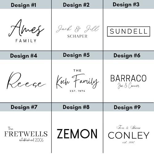 Personalized Engraved Wood Cutting Board - 9 Designs and 3 Wood Types - Made in the USA - Custom Wedding Gift, Anniversary Gift, Housewarming Gift, Generic