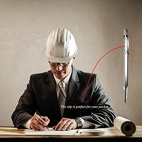 Tungsten Carbide Tip Scriber Marking Engraving Pen for Stainless Steel, Ceramics and Glass Carving (Silver) DUMEALAGR