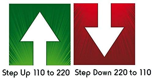 Simran AC-5000 Step Up/Down Voltage Transformer Power Converter for Conversion Between 110 Volt and 220 Volts with Circuit Breaker, CE Certified, Simran