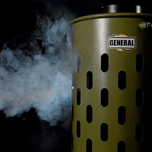 GENERAL INTERNATIONAL "SMART" Air Filtration System - 1/5 HP Automatic Dust Air Cleaner with 360 Degree Filtration & Quick Release Filter - 10-1440 General International