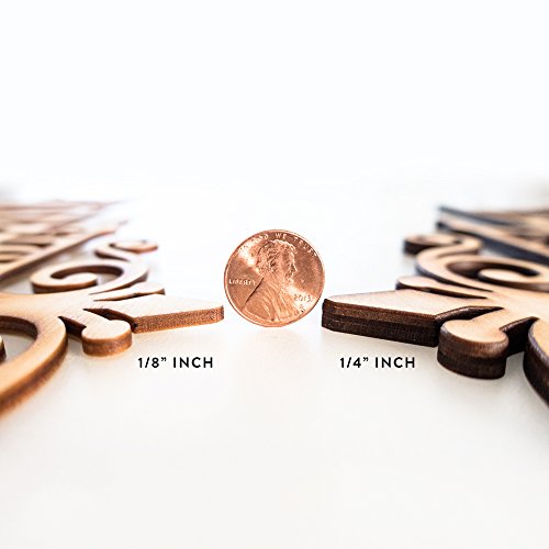 Personalized Established Family Name Custom 1/8" Thick Wood Sign Home Décor Wall Art 18" Woodums