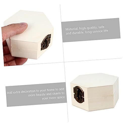 ARTIBETTER 2Pcs jewelry box necklace packing box child earring storage organizer jewelry dining table soap flower decorate wedding treasure chest for ARTIBETTER