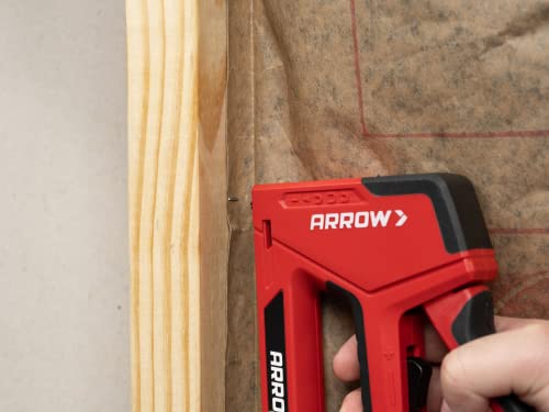 Arrow T501 5-in-1 Manual Staple and Nail Gun, Wire Stapler, and Brad Nailer for Wood, Upholstery, Construction, Insulation, Crafts, Fencing, and Arrow Fastener