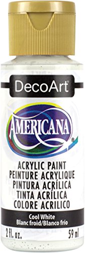 DecoArt Americana Acrylic Paint, 2-Ounce, Cool White DecoArt