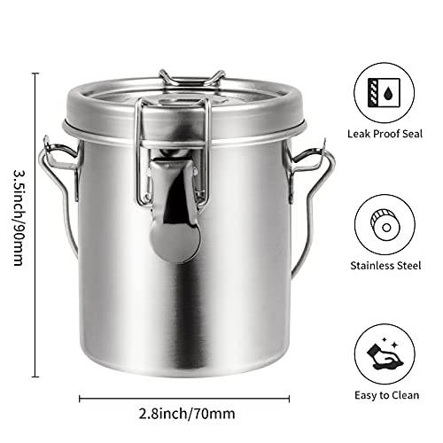 MyLifeUNIT Paint Brush Cleaner, Stainless Steel Brush Holder for Painting, 6.6 oz MyLifeUNIT