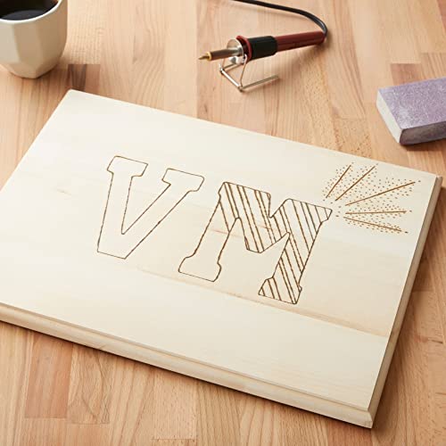 Walnut Hollow 18212 Basswood Plaque, Rectangle Make Market