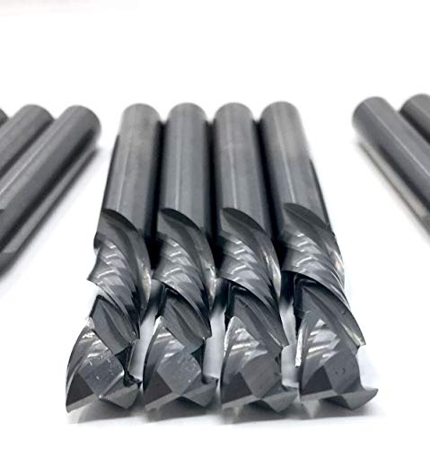 Standard Max 1/4" Compression Router Bit, Suitable for All Types of Routers Including CNC Maker Made